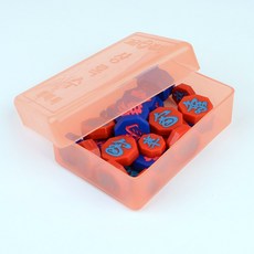 Oce 국내 제작 컬러 장기알 플라스틱 장기돌 코리아게임보드말 칼라 프라스틱