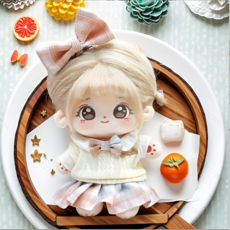 모카돌 20cm솜인형옷 핑크 블루 스쿨룩, 1개, 20cm