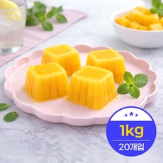 아이젤 망고푸딩 20개입, 1개, 1kg