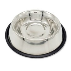 강아지 논슬립 스테인레스 식기 24oz 1p 17cm 밥그릇 반려견스텐식기 반려견논슬립식기