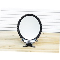 접이식 특대형 탁상 거울 블랙 스탠드 손거울 겸용 메이크업 화장 탁상거울 공주거울