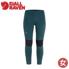 Fjallraven Abisko Trekking HD 女緊身褲 高山藍