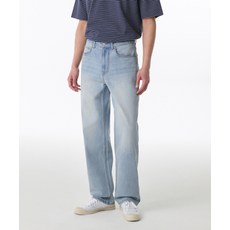 무신사 스탠다드 쿨탠다드 레귤러 핏 데님 팬츠 스카이 블루 497687