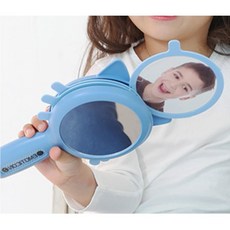 사진 거울 표정놀이 아기 거울놀이 장난감 유아교구, 1개