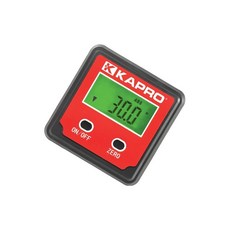 傾角儀 數顯傾角儀 電子角度 測量儀 360 高精度 帶磁傾角盒 393 水平儀, 1個, kapro開普路數顯傾角儀