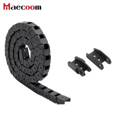 케이블 드래그 7x7 10x10 CNC 조각 Voron 3D 프린터 용 엔드 커넥터 체인 와이어 캐리어, 01 With 2pcs joints, 02 7x7