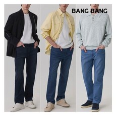 뱅뱅 남성 라이크라 시그니처 데님 3종세트 210889