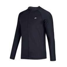 수영복남성 솔리드 집업 래쉬가드 상의 TS2F991RNTS2F991_BK2625409