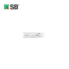 에스비 SSRP-300 국산 스텐인리스 직자 300mm SB, 1개
