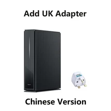 샤오미 레드미 라우터 6500 PRO 허브 게이트웨이 IPTV 2.5G 이더넷 포트 1GB 대용량 메모리 WPA3 메쉬 리, 03 Add UK adapter