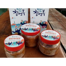 [보물섬해녀언니] 해녀가 직접잡은 참멍게비빔장 500g, 멍게비빔장300g, 1개