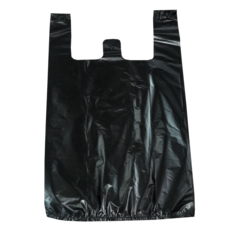 손잡이 마트봉투 검정, 200개, 4호 30x50cm 200장