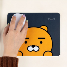 카카오프렌즈 귀여운 마우스패드 캐릭터 평면 PVC 마우스패드, 라이언, 1개