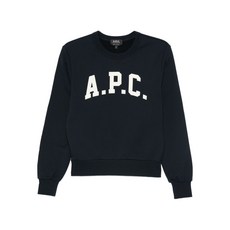A.P.C. 로고 아플리케 스웨트셔츠