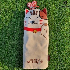 하이가이 고양이 골프 우드 헤드 커버, 1개