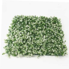 인조식물 인테리어 벽 장식 잔디 화이트그린 잔디조경 카페소품 50x50cm, 본상품