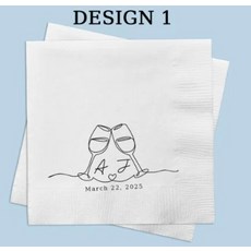 안녕하세요 건배 생일 축하 칵테일 냅킨 파티 주년 빈티지, 1개, 1개, 13. Custom style 1 A. 20pcs