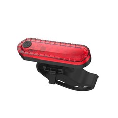 모락 바이른 FB1 자전거 LED 후미등 라이트, 1개, 블랙