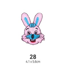 와펜 DIY 자수 패치 와펜모음 열부착식와펜, 4개, 와펜 패치 28번