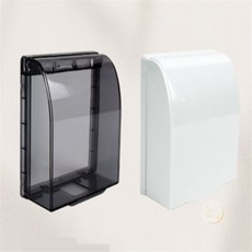 감성매직 콘센트 커버 인더스트리얼소품, 화이트