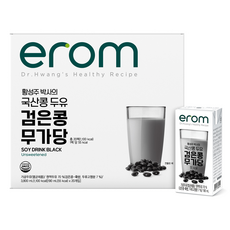 이롬 황성주 검은콩 무가당두유 190ml, 40개