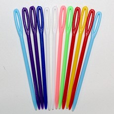 돗바늘 뜨개바늘 플라스틱 위빙바늘 만들기재료 꾸미기재료, 1개