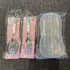 QDAD 316不鏽鋼兒童叉匙 短柄兒童吃飯湯匙叉子 便攜式環保餐具組 幼兒園國小低年級餐具, 馬車316叉匙+收納盒, 1個, 單品