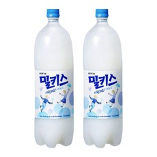 롯데 밀키스 PET, 1.5L, 2개