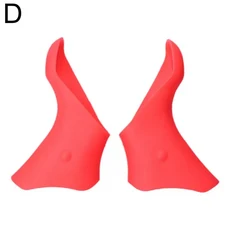 자전거 시프트 레버 고무 브레이크 호환 커버 ST-5600, 빨간, 1개