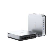 미니스포럼 AI X1 Pro AMD 라이젠 AI 9 HX 370 고성능 AI 미니 PC, AI X1 Pro-370, 윈도우 11 프로, 1TB, 32GB, 하얀색