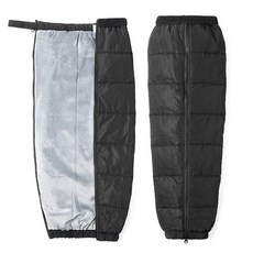 다운 무릎 패드 바이크 오토바이 겨울 남성과 여성 전기 자동차 사이클링 추위와 방풍 전문 승마 다리, [12] 업그레이드된 H4XL익스텐션 1쌍다운 필링/더