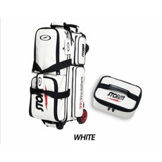 Storm 豪華三球袋 保齡球袋, 1個, 白(有附配件包