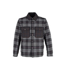 버버리 중고 버진 울 체크 오버셔츠