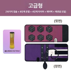 루멘딜 팔뚝살ems 팔 마사지기 저주파 마사지 슬리밍, 디럭스 모델 10종 8단계 4단계 에센셜 오일, 1개, 기본 색상