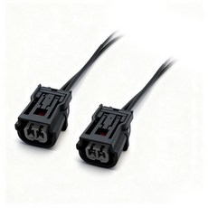 2개 세트 호환 Honda Pioneer 1000 연료 분사기 와이어 피게일 커넥터 수리 키트. SXS1000