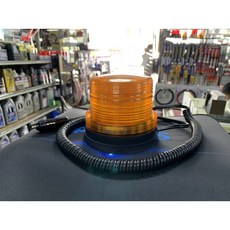 紅鷹牌 LED閃爍警示燈 磁吸捲線 HCX 爆閃警示燈 哈雷燈, 紅色,12V, 1個