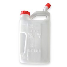 국산 대동 가든피아 연료혼합통 2행정 2사이클 엔진연료통 2L