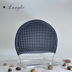 泡泡硅膠泳帽 高顏值專業游泳帽 防滑舒適貼合成人泳帽, 黑色, 1個