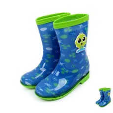 신비 하이 장화 캐릭터 남아동 학생 레인부츠 PVC 신비캐릭터장화