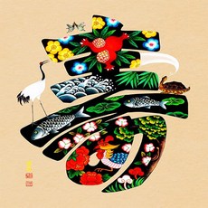 빛나는 수 (패브릭) 보석십자수 40x40, 단품, 1개