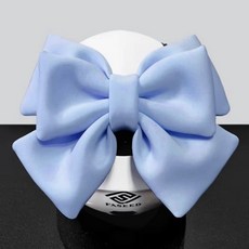 슈퍼코리아 예쁘 헬멧 오토바이 스키 리본, 블루