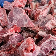 미국산 돼지목뼈 감자탕 뼈찜 뼈해장국, 3개, 2kg