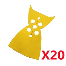 원목장난감 나무 블럭 우드 블록 바우슈필 발도르프 원목, PF10-yellow-20pcs