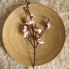 仿真梅花 47.5cm, 1個, 白色