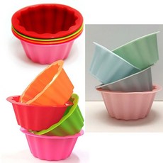 제과 대코 실리콘 머핀컵 빵틀몰드 제과제빵 머핀빵틀4P