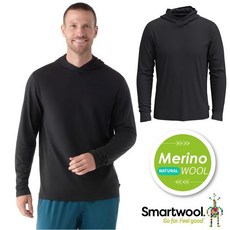 【美國 SmartWool】送》男 抑菌抗臭 連帽羊毛長袖排汗衣 登山連帽T恤 羊毛排汗衣 SW002296