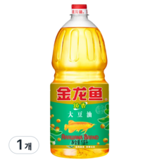 왕부정 중국식품 금용어 대두 콩기름 1.8L, 1개