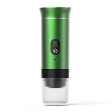 2025년 업그레이드 USB 차량용 야외 휴대용 미니 에스프레소 머신 무선 가열 가압 캡슐 커피 메이커, gr n