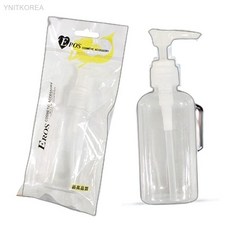 에로스 투명 플라스틱 펌프 공병 다용도병 오일소분, 1개, 1개입
