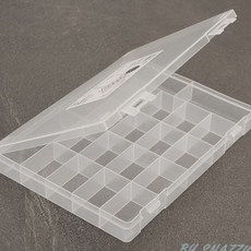 수납 다용도 투명 플라스틱 정리함 소품 20칸